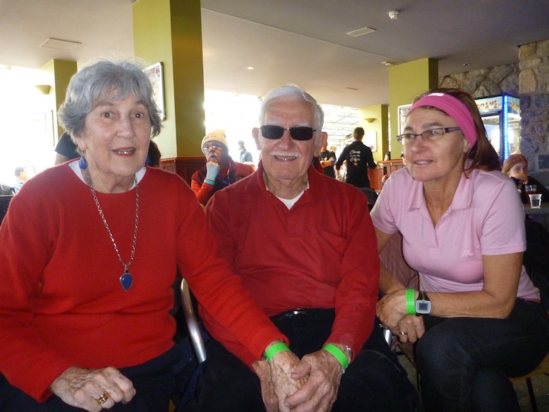 Joan, Peter and Annette at the opening Weekend Music Festival
